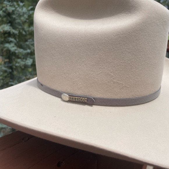 Authentic John B Stetson Cowboy Hat - Picture 9 of 11